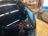 Vivid Black Bagger Gas Tank W Emblems FLH Ultra Classic Glide 2008^ FLTR Nice!