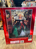 happy holidays barbie doll special edition 1995 1993 NIB Green Red Dress collect
