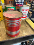 Vtg Drydene Multi Viscosity Oil Gas Can collector Quart!