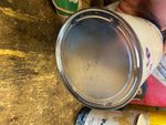 Vtg Britelube Oil Gas Can collector Vibrant colors Quart!