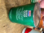 Vtg Exxon HDX Plus Full Motor Oil Gas Can collector Quart!