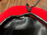 VTG original USMC Vietnam War Decorative Beret Dress Hat Sz Medium