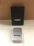Zippo lighter Wittus Fire by Design custom A 08 Bradford, Pa original unused NIB