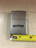 Zippo lighter Wittus Fire by Design custom A 08 Bradford, Pa original unused NIB