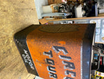 Vtg Cirlce tour Gas Oil Can 2 Gallon Metal Tin Collectible! Man Cave! 1950's