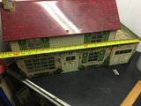 Vintage Louis Marx Disney Micky & Friends Lithograph tin Doll House furniture Lg