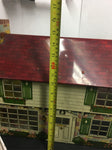 Vintage Louis Marx Disney Micky & Friends Lithograph tin Doll House furniture Lg