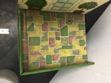 Vintage Louis Marx Disney Micky & Friends Lithograph tin Doll House furniture Lg