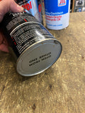 Vtg Full bore Oil Gas Can Motorcycle Metal Tin Full AHRMA dirt Bike Classic Maic