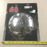 1999-2006 5 Bolt Smooth Domed Derby Clutch Cover Harley Big Twin 6Speed 25414-99