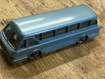 Vtg Matchbox Royal Tiger Coach #40 Nice shape Toys Bus Blue Grey wheels