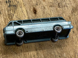 Vtg Matchbox Royal Tiger Coach #40 Nice shape Toys Bus Blue Grey wheels