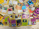 Bag of 80+ Pokémon Cards: Various Generations, colors, and characters