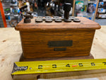 Vtg Antique Manhatten Electronics resistance substitution box field lab Work!