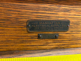 Vtg Antique Manhatten Electronics resistance substitution box field lab Work!
