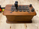 Vtg Antique Manhatten Electronics resistance substitution box field lab Work!