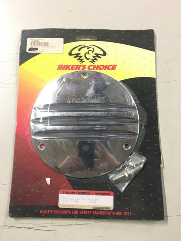 New Chrome 1977-1999 Big Twin No Twin Cam Harley 3Hole Derby Clutch Cover Billet