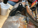 Harley Softail Gas Tank 2000-2006 Air Craft Caps FI Fatboy Heritage Springer NEW