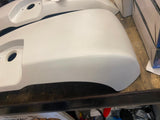 Denim white Saddlebag Lid Indian Chief Chieftan Vintage Left OE Factory 5455122-