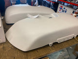 Smoke white Saddlebag Lid Indian Chief Chieftan Vintage Right OE Factory 5455123