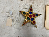 vtg 1960s 120v Electrified Tree Top Star Tested and working Xmas Decoration