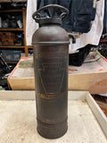 vtg Antique brass & copper Keystone Fire Extinguisher James Boyd & Bro Philli PA