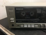 Vintage Electronic Realistic SCT-60 High Speed Dub Dual Cassette Deck tested