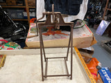 VTG Antique Pre-1900 Primitive Solid Metal Butter Churn Rustic Decor Collectible