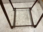 VTG Antique Pre-1900 Primitive Solid Metal Butter Churn Rustic Decor Collectible