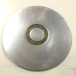 VTG Kensington Ware Aluminum Brass Nautical Compass 15" Round Platter Tray Plate