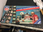 Vintage The VCR VHS Quarterback Board Game Complete 1986 NFL Football teams box.