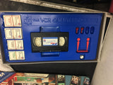 Vintage The VCR VHS Quarterback Board Game Complete 1986 NFL Football teams box.