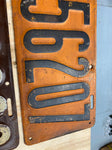 Antique 1916 License plate Pa Penn Vintage Car Truck Hot Rod Nice Shape Collecti