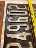 Antique 1917 License plate Pa Penn Vintage Car Truck Hot Rod Nice Shape Collecti