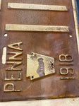 Antique 1918 License plate Pa Penn Vintage Car Truck Hot Rod Nice Shape Collecti