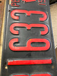 Antique 1919 License plate Pa Penn Vintage Car Truck Hot Rod Nice Shape Collecti