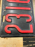 Antique 1919 License plate Pa Penn Vintage Car Truck Hot Rod Nice Shape Collecti
