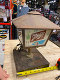 Vtg Schlitz Light Lamp Advertising beer that made milwaukee famous Glass 1960's