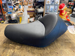 Saddleman Heels Down Solo Seat Sportster 2004^ Lowering REduced Reach Gel Iron