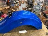 Harley Rear Fender Blue Touring Bagg Ultra classic Limited 2009^ FLH Glide Nice!