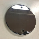 NOS Chrome 2 hole bolt Points Timer Cover Triumph BSA Honda CB Chopper Old Skool