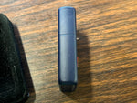VTG 1996 Unfired Camel Stained Glass Navy Blue Matte Zippo Lighter