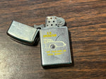 VTG 1976 C.B. Operator Polished Chrome Zippo Lighter Slim