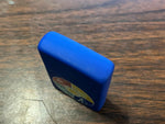 VTG 2000 Unfired Broken Seal Circle Of Sports Blue Matte Zippo Lighter