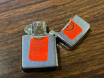 VTG 1996 Unfired Broken Seal Enameled White-tailed Deer Polished Chrome Zippo