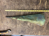 Vtg 1900's Copper Oil Gas Can Funnel Primitive Auto Truck Garage Tool Antique!