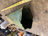 Vtg 1900's Copper Oil Gas Can Funnel Primitive Auto Truck Garage Tool Antique!