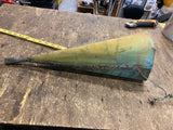 Vtg 1900's Copper Oil Gas Can Funnel Primitive Auto Truck Garage Tool Antique!