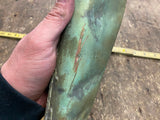 Vtg 1900's Copper Oil Gas Can Funnel Primitive Auto Truck Garage Tool Antique!
