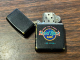 VTG 1973 Black Matte Hard Rock Café Las Vegas Zippo Lighter